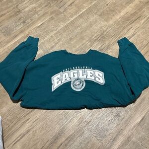 X large eagles crew neck
